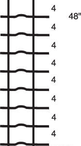 Deer Fence 72" x 165'